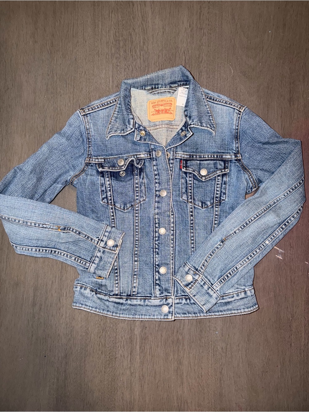 Levi's Light Blue Denim Trucker Jacket - Women's